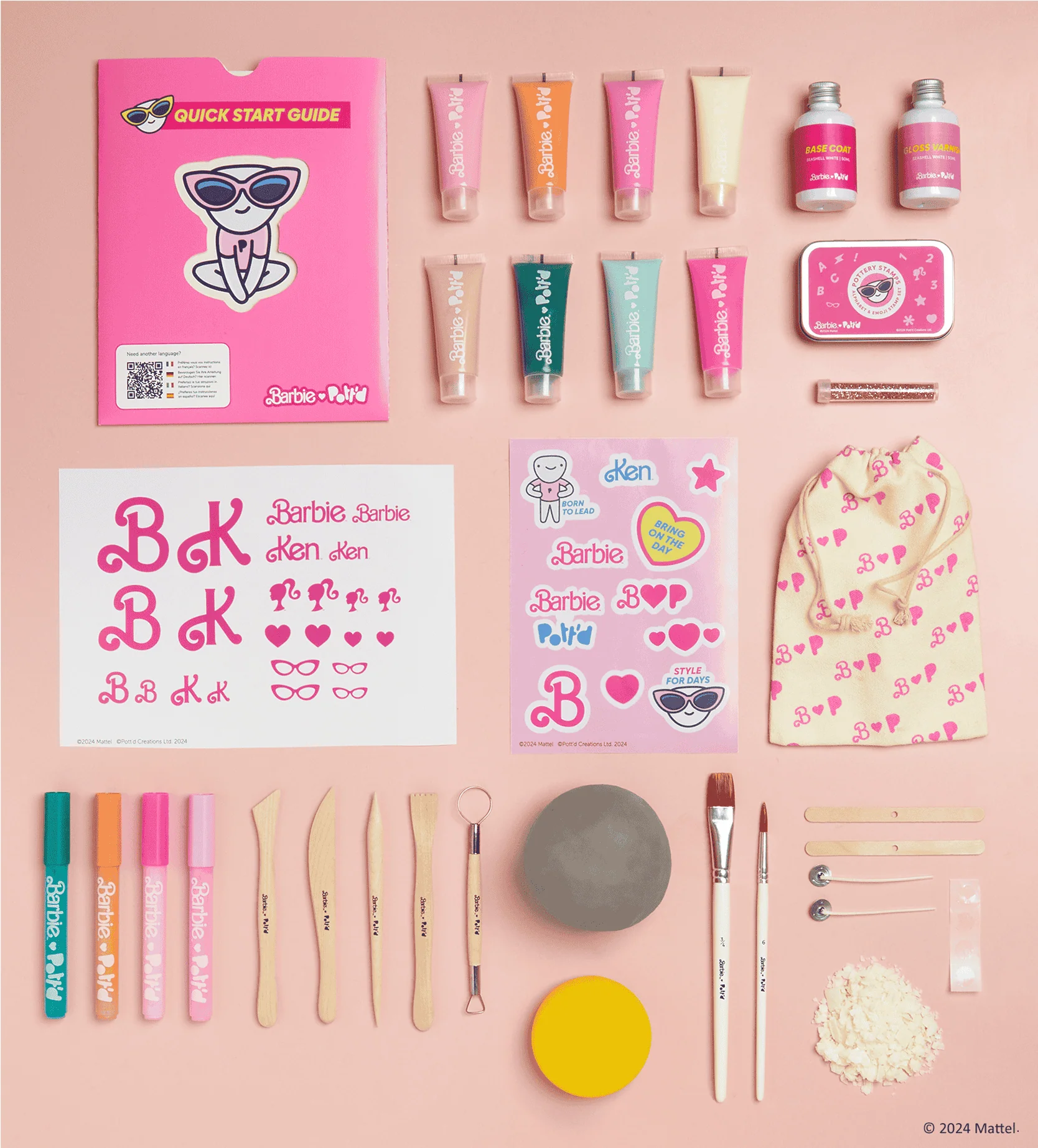 Barbie™ x Pott'd Home Decor Home Pottery Kit - Image 3