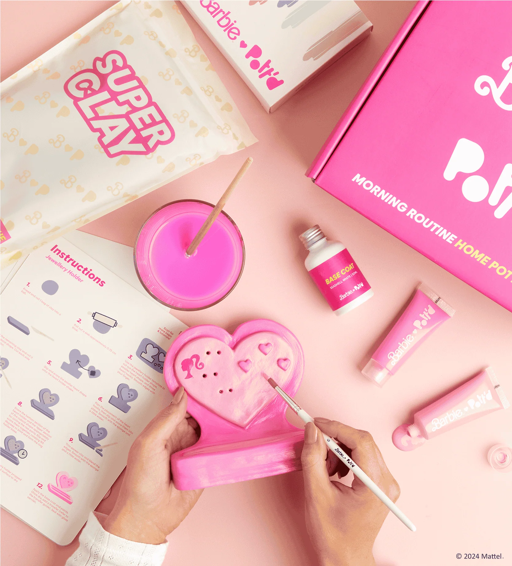 Barbie™ x Pott'd Home Decor Home Pottery Kit - Image 5
