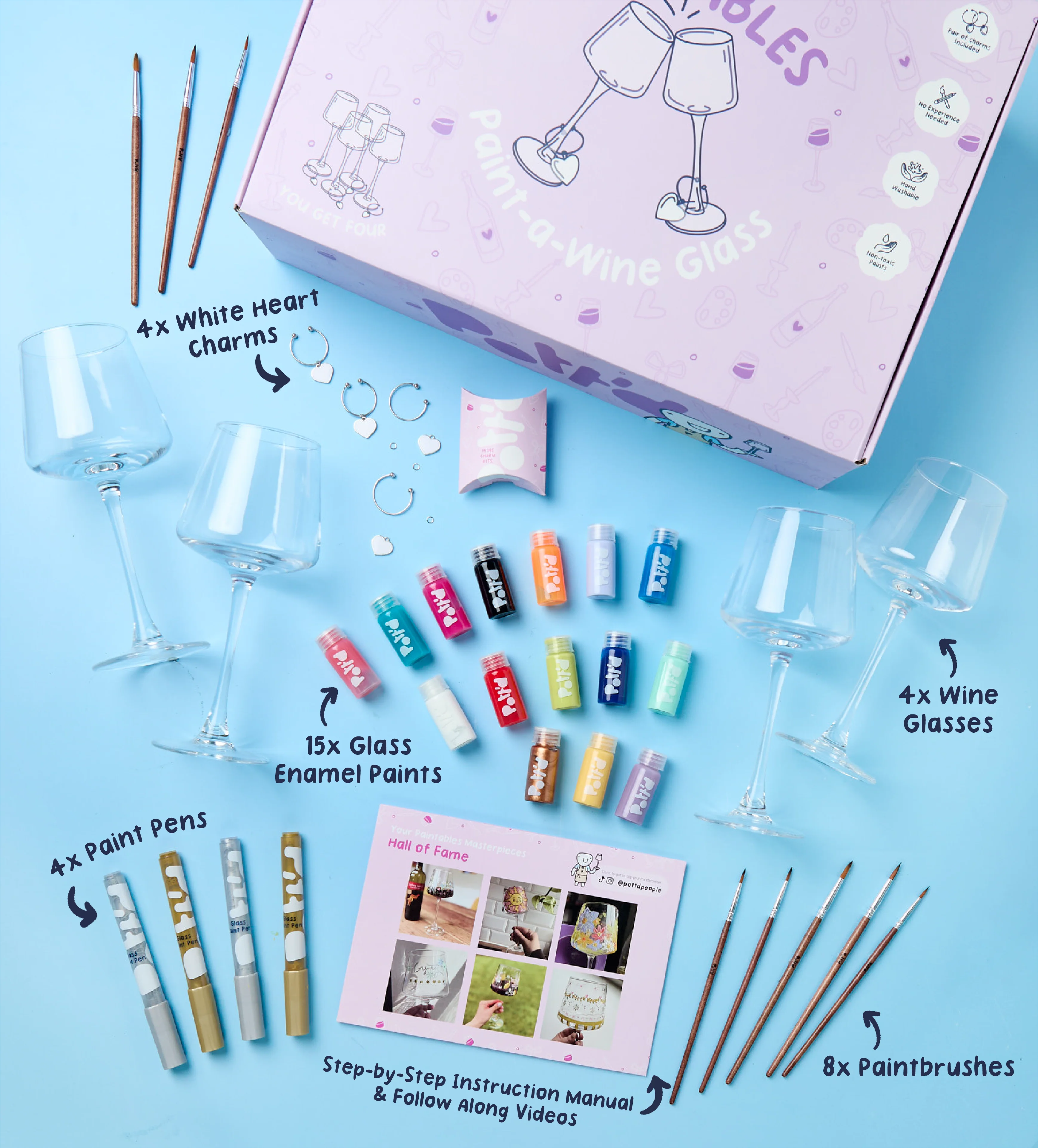 Paint-a-Wine Glass - Image 12