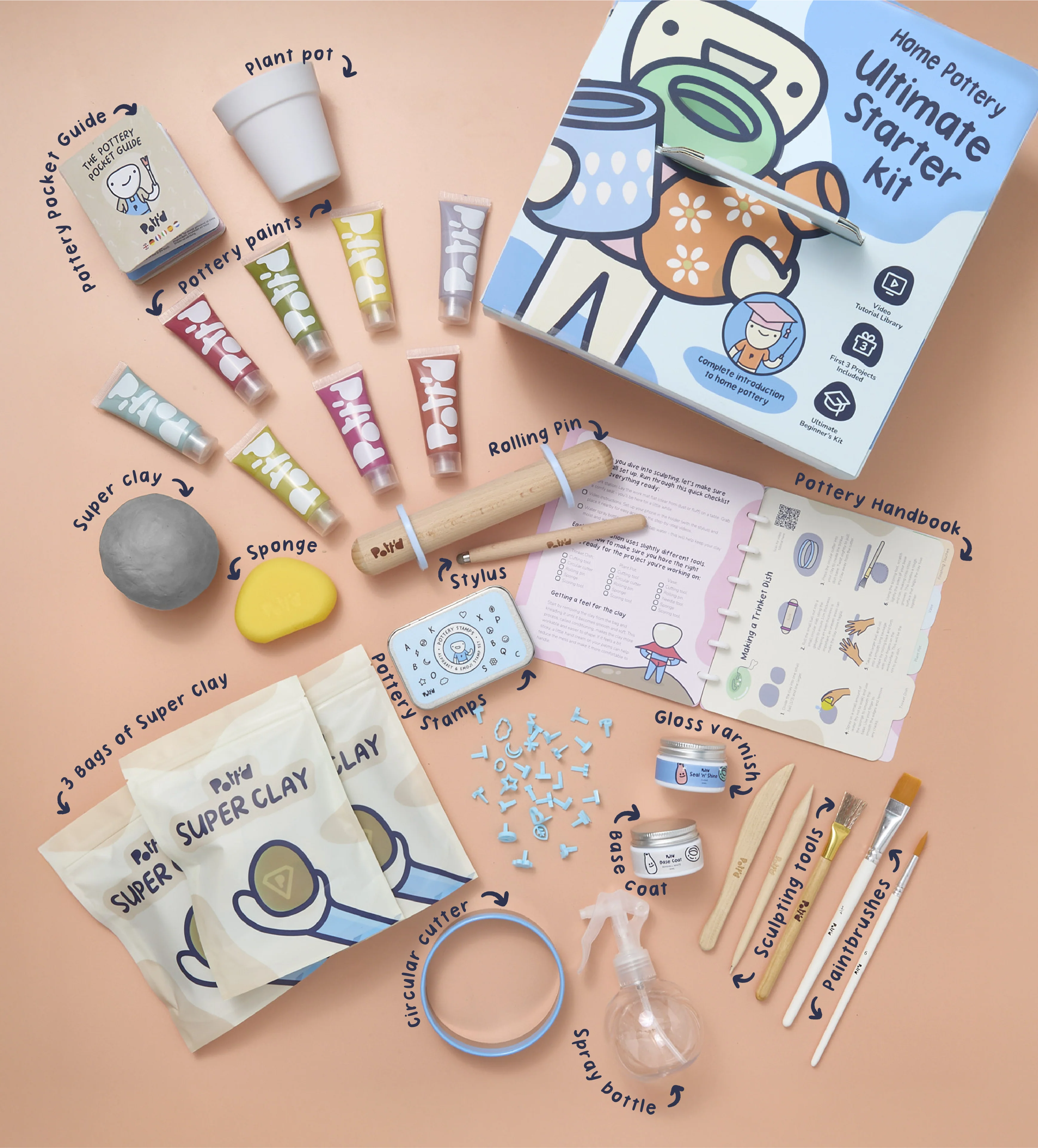 Home Pottery Kit - Image 110