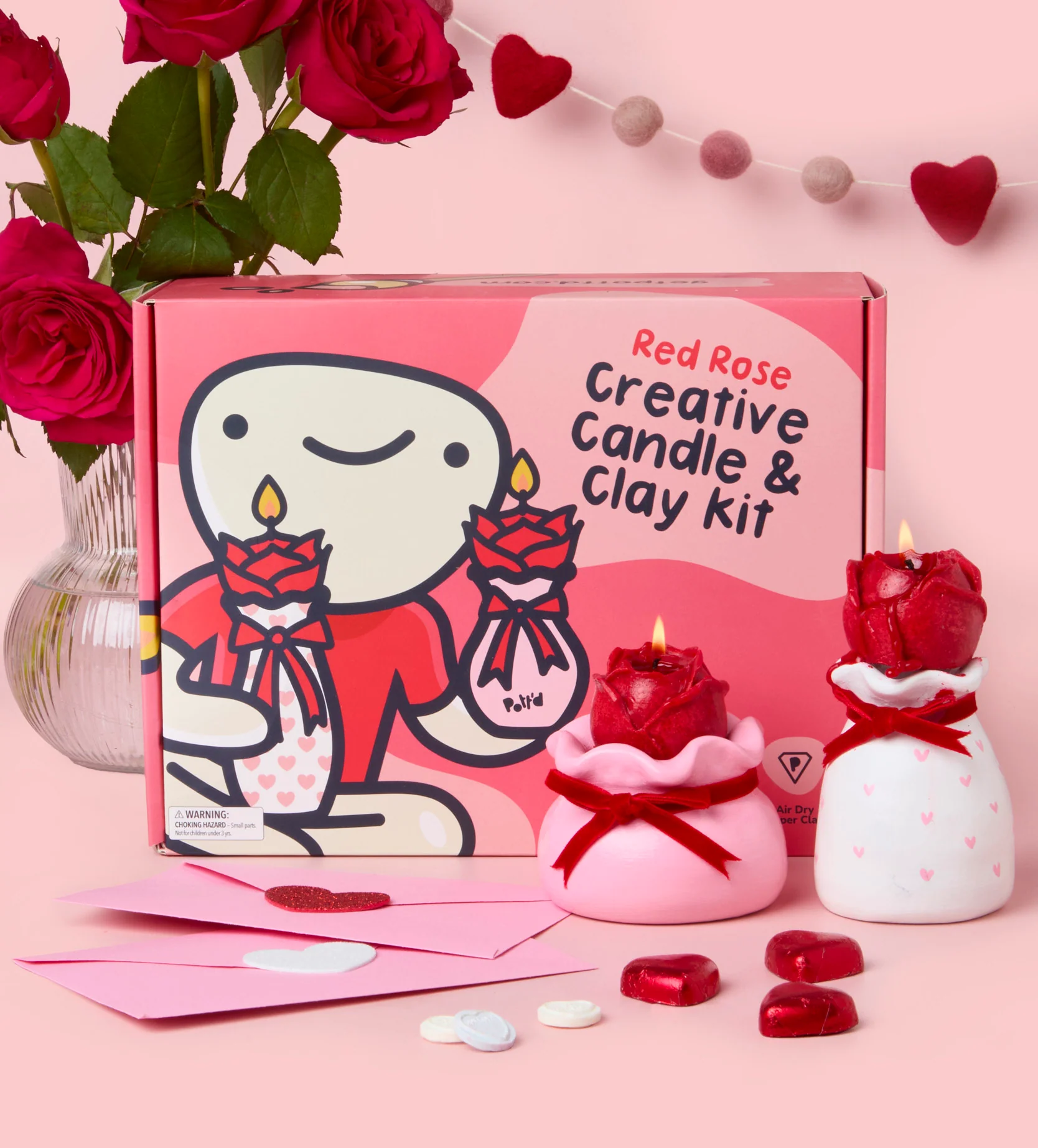 Red Rose Candle & Mug Bundle - Image 11