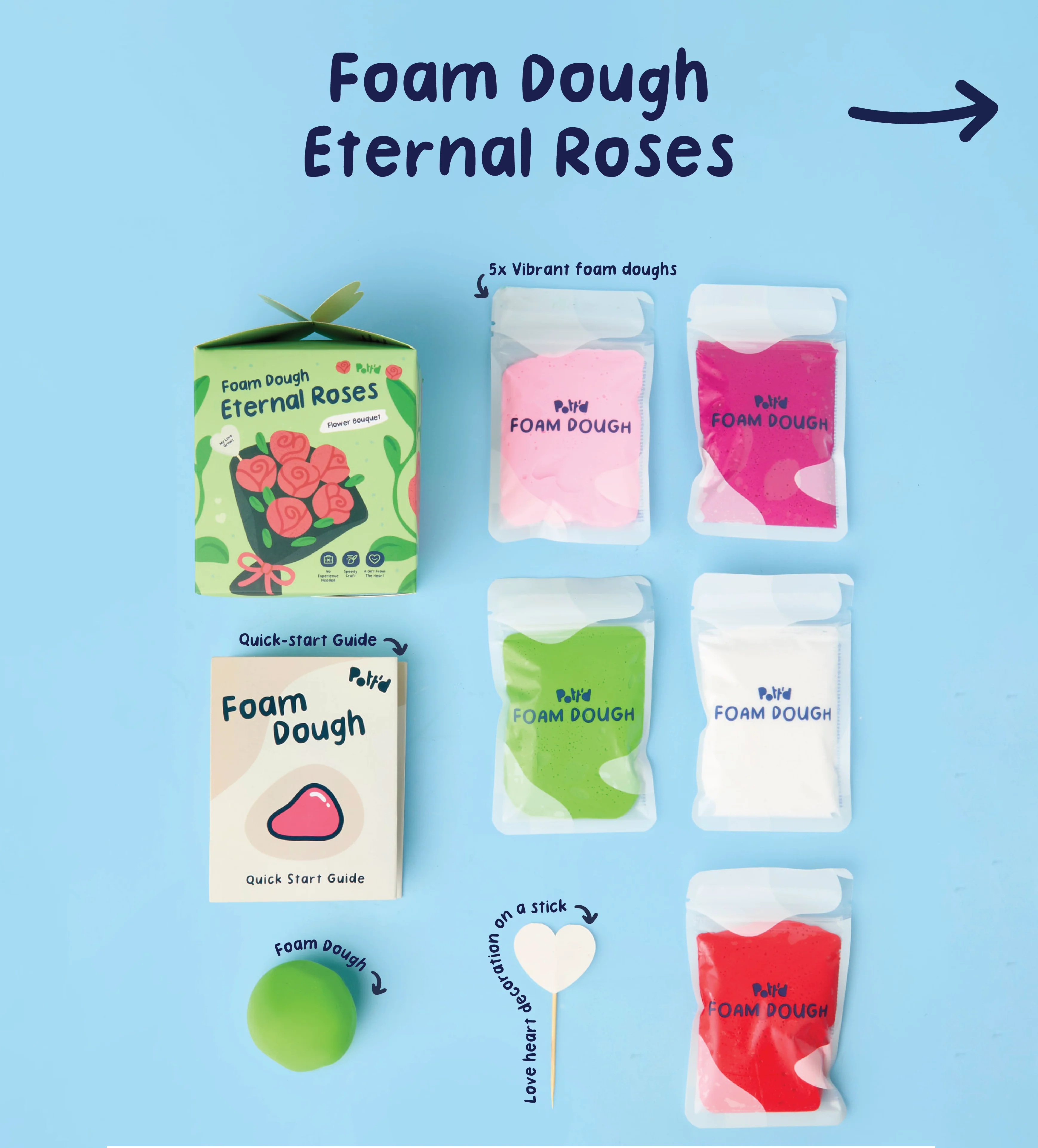 Valentine’s Foam Dough & Mug Bundle - Image 5